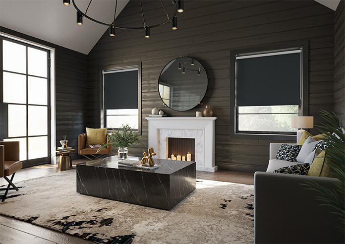 Rimini (Blackout), Black - Twist&Fit Roller Blind - Image 7